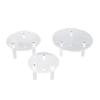 3 PCS Round Acrylic Display Stand Set Easy To Install Round Acrylic Jewelry Display for Rings
