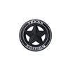 3D Metal TEXAS EDITION Pentagram Emblem Car Decoration Sticker For Jeep Ranegade Patriot Wrangler YJ JK Grand Cherokee Compass ALY1