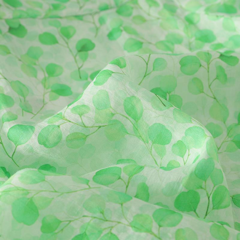 DIMANAF 2025 Новые женские топы, рубашки, футболки больших размеров, зеленые, повседневные, свободные блузки, осенний принт, хлопок, длинный рукав