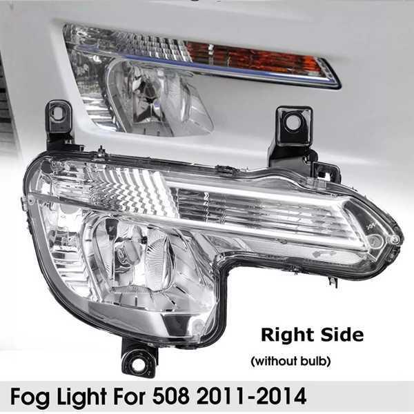 Fits 2011-2014 Peugeot 508 Front Bumper Daytime Running & Fog Light Assembly