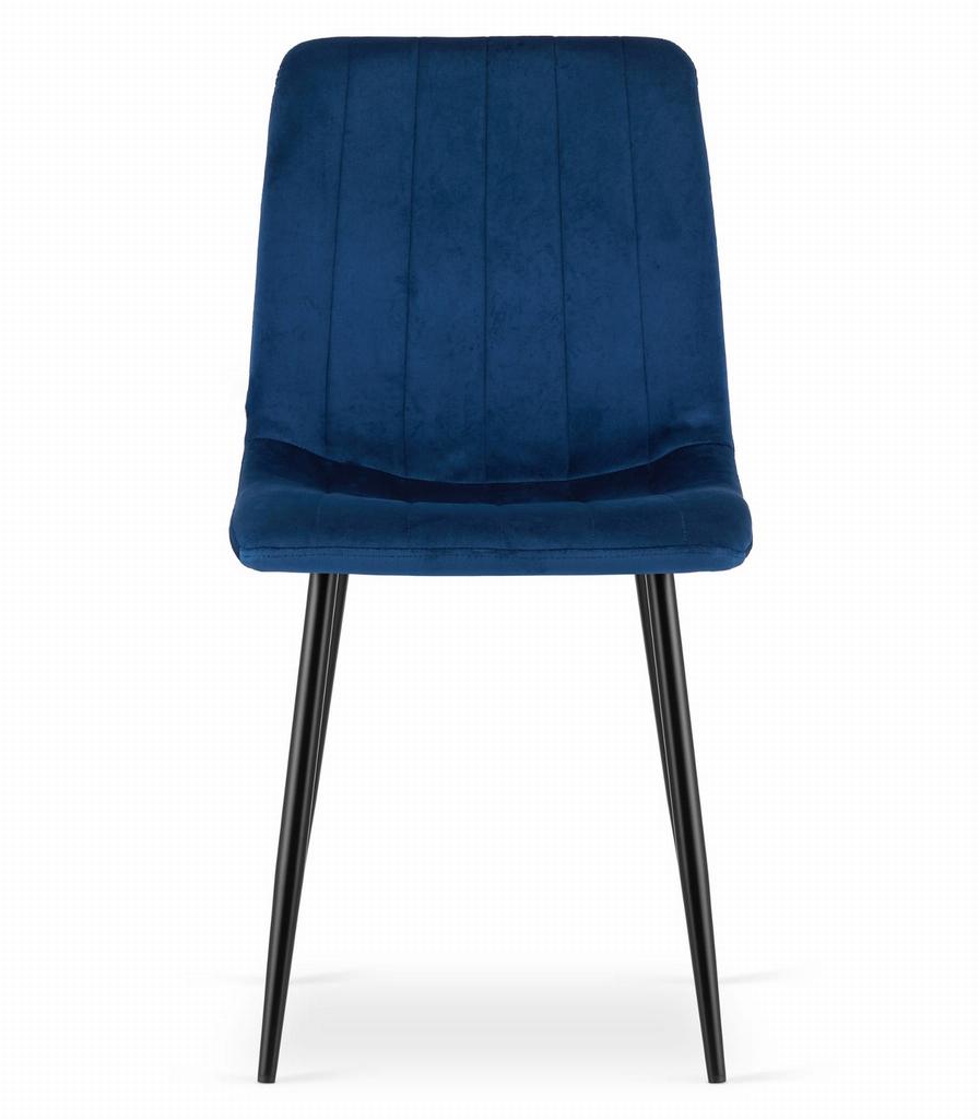 LAVA chair - navy blue velvet x 1