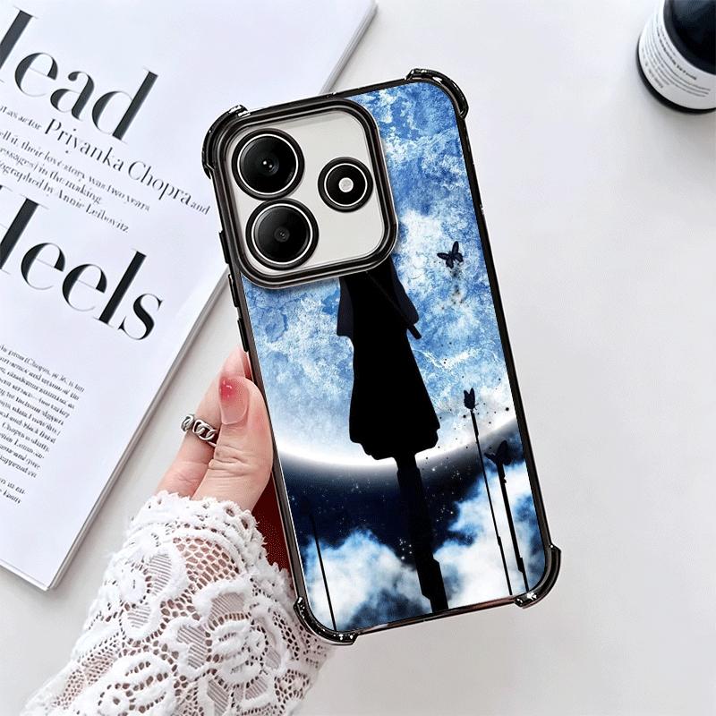 Чехол для телефона с покрытием Bleach Kuchiki Rukia для Xiaomi Redmi Note 14 15 Pro Plus 13 12 11 11S 11T 10 9S 9 5G, противоударный чехол с подушкой безопасности