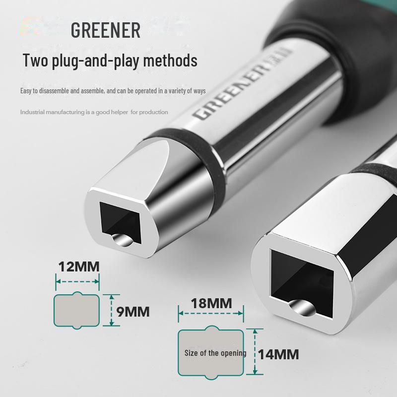 Цифровой динамометрический ключ Green Forest: Высокоточный, регулируемый, электронный тестер крутящего момента