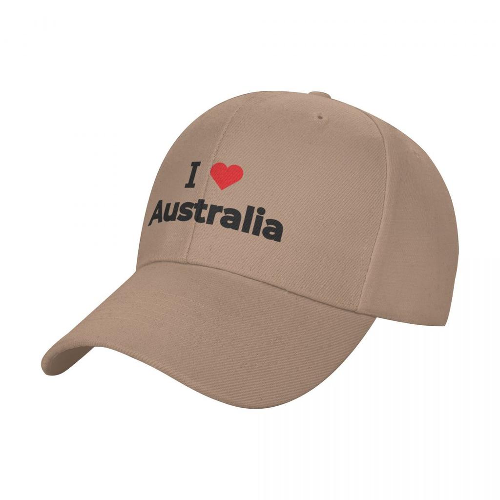 Я люблю Австралию Бейсболка пена вечеринка Шляпа иконка Snapback Кепка Женская пляжная мода Мужская
