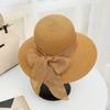 Casual Women Sun Hat Summer Travel Beach Hat New Bowtie Fisherman Hat