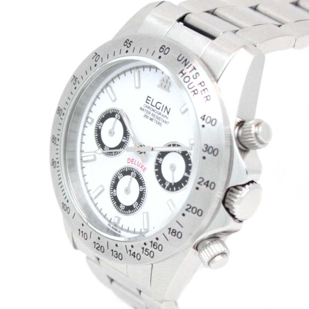 Часы серебряные [Elgin] FK1059S-W мужские