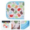 Детская портативная окрашенная многоразовая салфетка без следов акварельная ручка доска для рисования(Крышка для птиц)