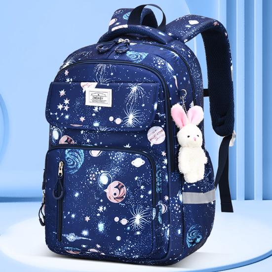 Школьный рюкзак с несколькими карманами, регулируемыми ремнями, большой вместимостью, прочный, выдерживающий нагрузку, книга