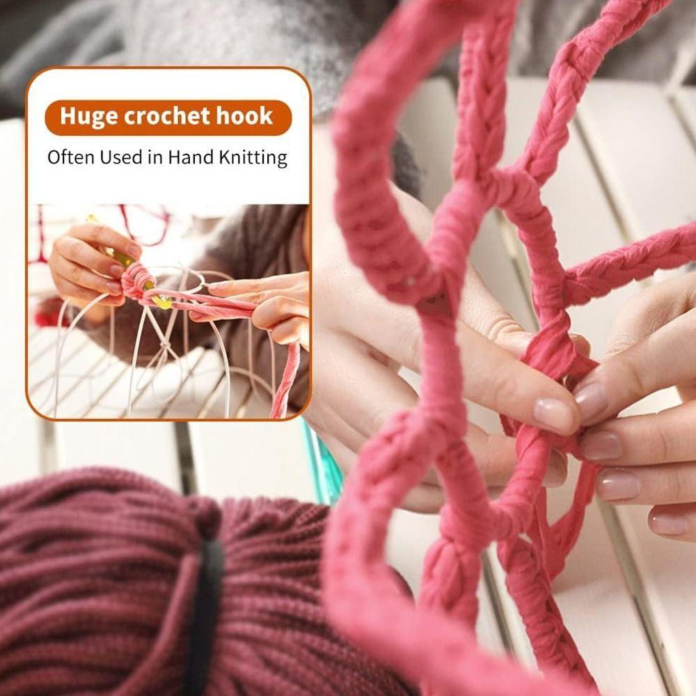 Large Sizes Crochet Needles Long Crocheting Needles Knitting Needles Carpet