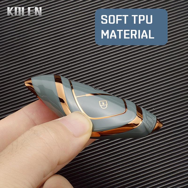 Покрытие ТПУ Чехол-оболочка для автомобильного ключа Брелок Для Hyundai Tucson Sonata Santa Fe Elantra Accent Solaris Verna Ix25 Ix35 I20 I30 I40