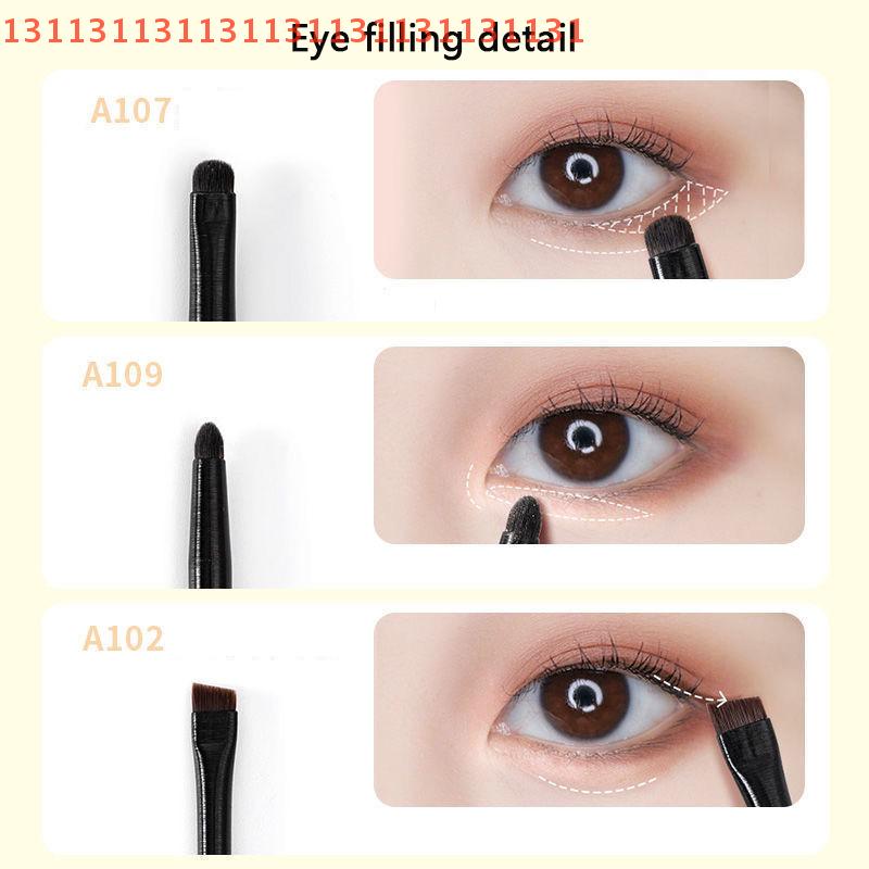6PCS Eyes Makeup Brushes Set Professional Soft Contouring Eyeshadow Eyeliner Eyebrow Brush Women Facial Beauty Cosmetic Tool