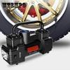 Car Inflatable Pump Double-cylinder High-power Car Portable Air Pump Tire 12V Electric High Pressure Pump Universal Automotive Inflatable Pump