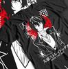Футболка Дазая, Футболка Bungou Stray Dogs, Футболка Чуи Накадзимы Ацуши Акутагавы