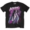 Asking Alexandria Coffin Girl Официальная футболка мужская мужская