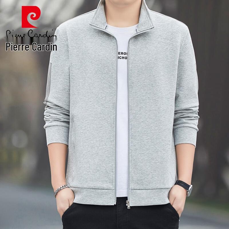 Pierre Cardin Men's Full-Zip Stand-Collar Sweatshirt