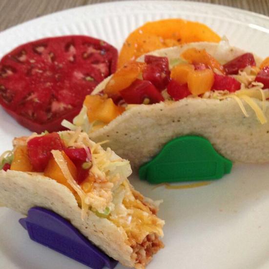 12шт/набор тако фиеста держатель тако пластиковая стойка стоит мексиканская еда кухонный инструмент