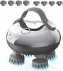 Scalp Massager Electric Head Massage IPX7 Waterproof with 8 Removable Massage Heads and 3 Massage Modes