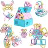 MAGBLOCK 70 Pieces Magnetic Blocks Magnetic Blocks Magnetic Toys Building Blocks 3D Educational Toys for Elementary School Nursery School Christmas