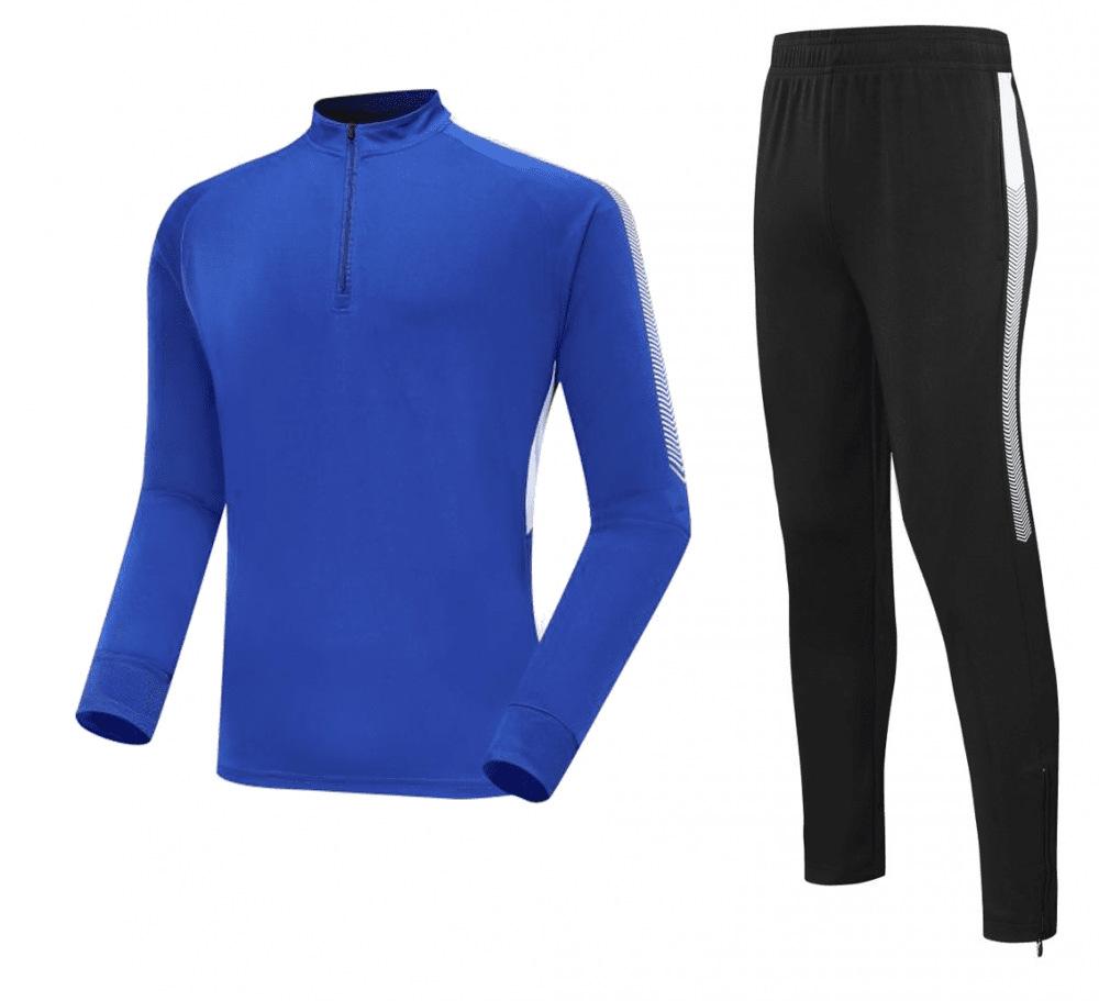 Футбольный Костюм Для Мальчиков И Девочек Осенне-Зимний Бархатный Костюм Тренировочная Одежда Форма Команды Футбольный Спортивный Повседневная Футболка