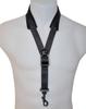 BG COMFORT Strap for AltoTenor Saxophones (Small) with Snap Hooks (S12SH)