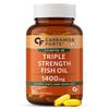 Капсулы рыбьего жира Carbamide Forte Omega 3 тройной концентрации 1400 мг | Добавки жирных кислот Омега 3 | Капсулы Омега 3 | Капсулы рыбьего жира Омега 3