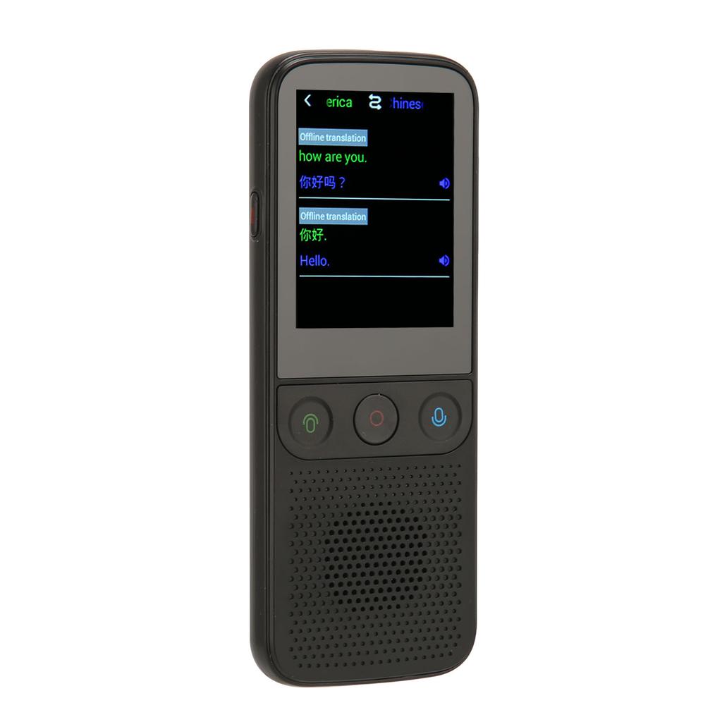 112 Languages Smart Voice Translator 2.4inch   1GB   8GB ROM Portable WiFi Language Translator Device