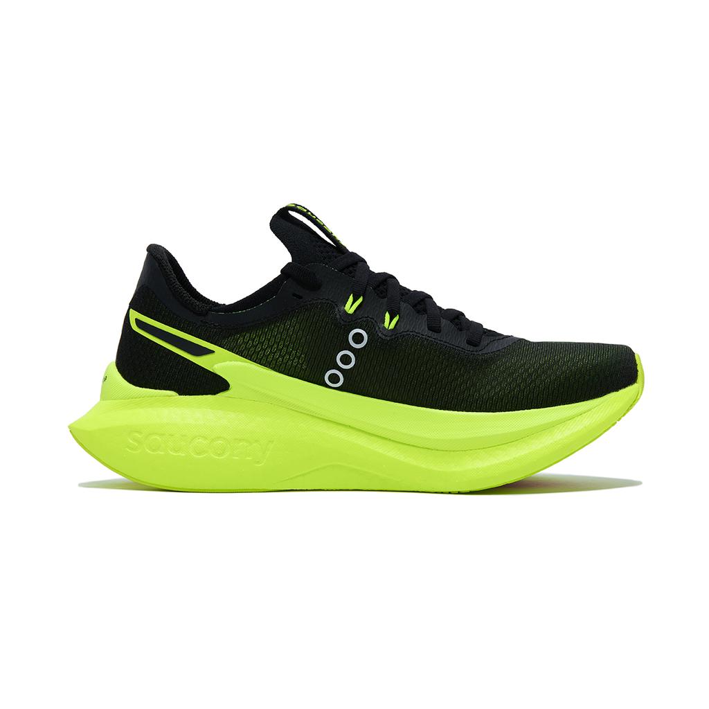 SAUCONY Endorphin Pro 5 Карбоновая пластина в носке Амортизация Марафонские Беговые Кроссовки Унисекс Беговые Кроссовки Черный Зеленый S31064-630