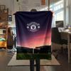 Elite MUFC Squad Blanket, High quality Comfortable for All Seasons, Home Decor, Warmth and Comfort