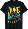 День рождения в июне June is my Birthday Лучшая футболка унисекс