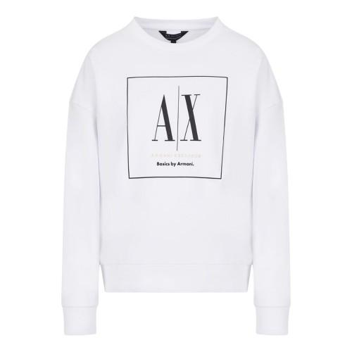 Armani Exchange Womens/Ladies Crew Neck Sweatshirt