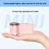 Portable USB Mini Handheld Fan with Digital Display and High-Speed Turbine