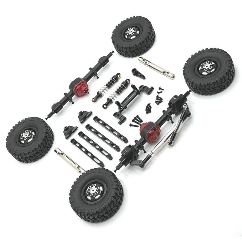 Mangniu MN82 Remote Control Car Metal Upgrade Kit for Parts Replacement