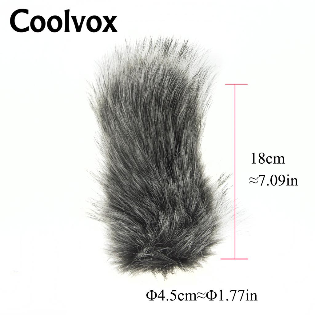 Ветрозащитный свитер для интервью, микрофона, камеры, уличной съемки фильмов и телевидения, микрофон, меховой ветрозащитный чехол-муфта