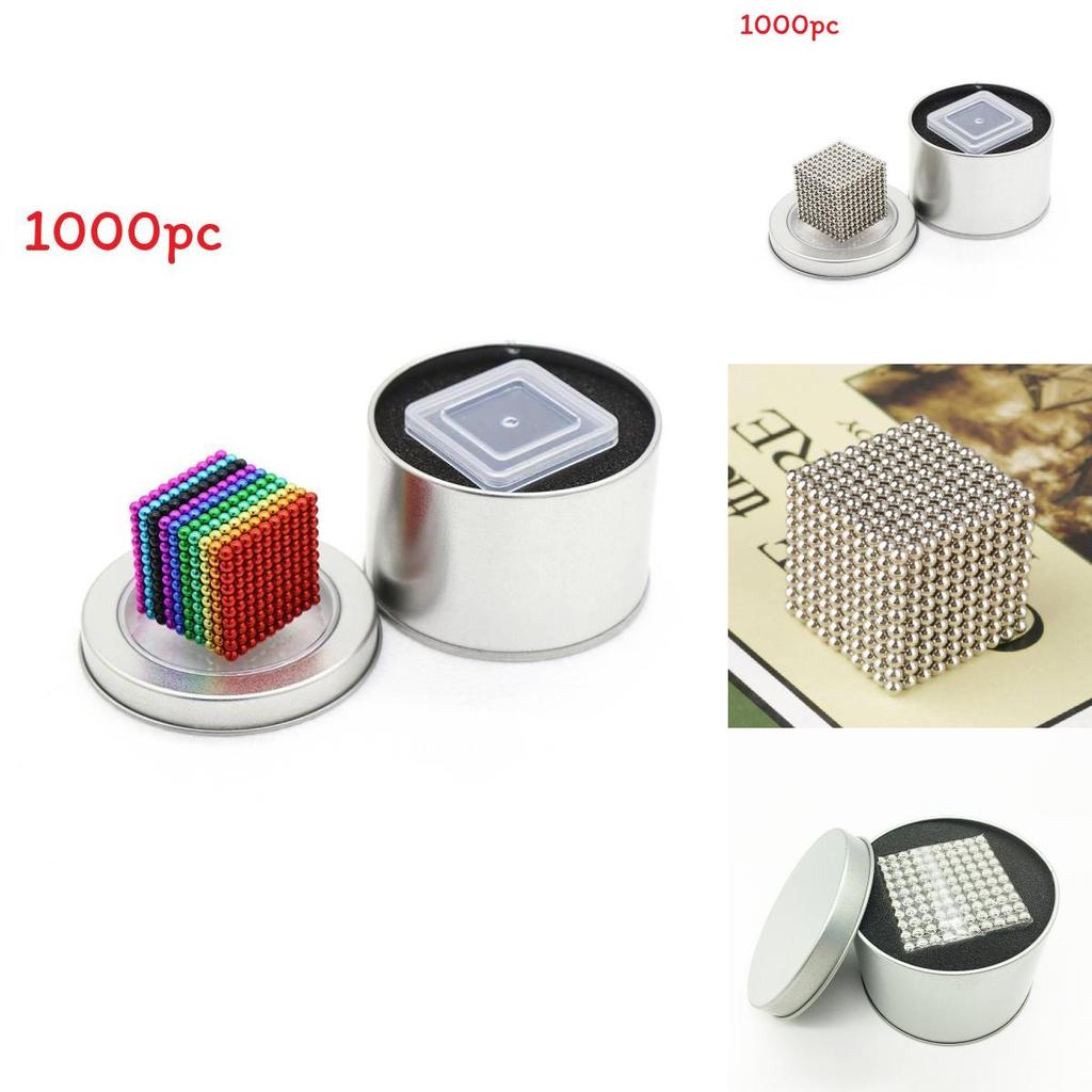 Магнитные шарики 3D-пазл магнитный магический куб для снятия стресса и творческой DIY игры