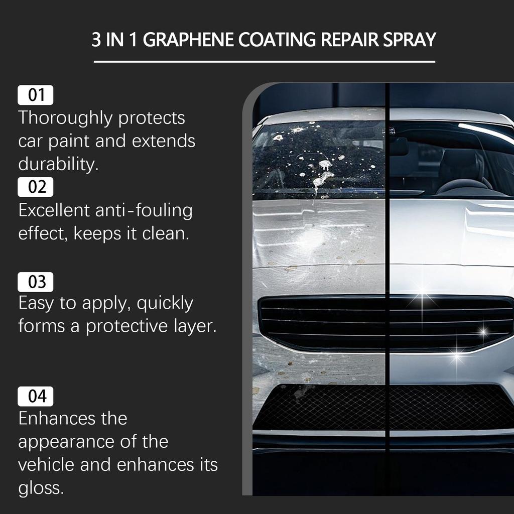 Car Paint Spray, Anti-ultraviolet Waterproof Mirror Brightening Nano Coating, Plastic Parts Crystal Plating, Mirror Gloss(100ml)