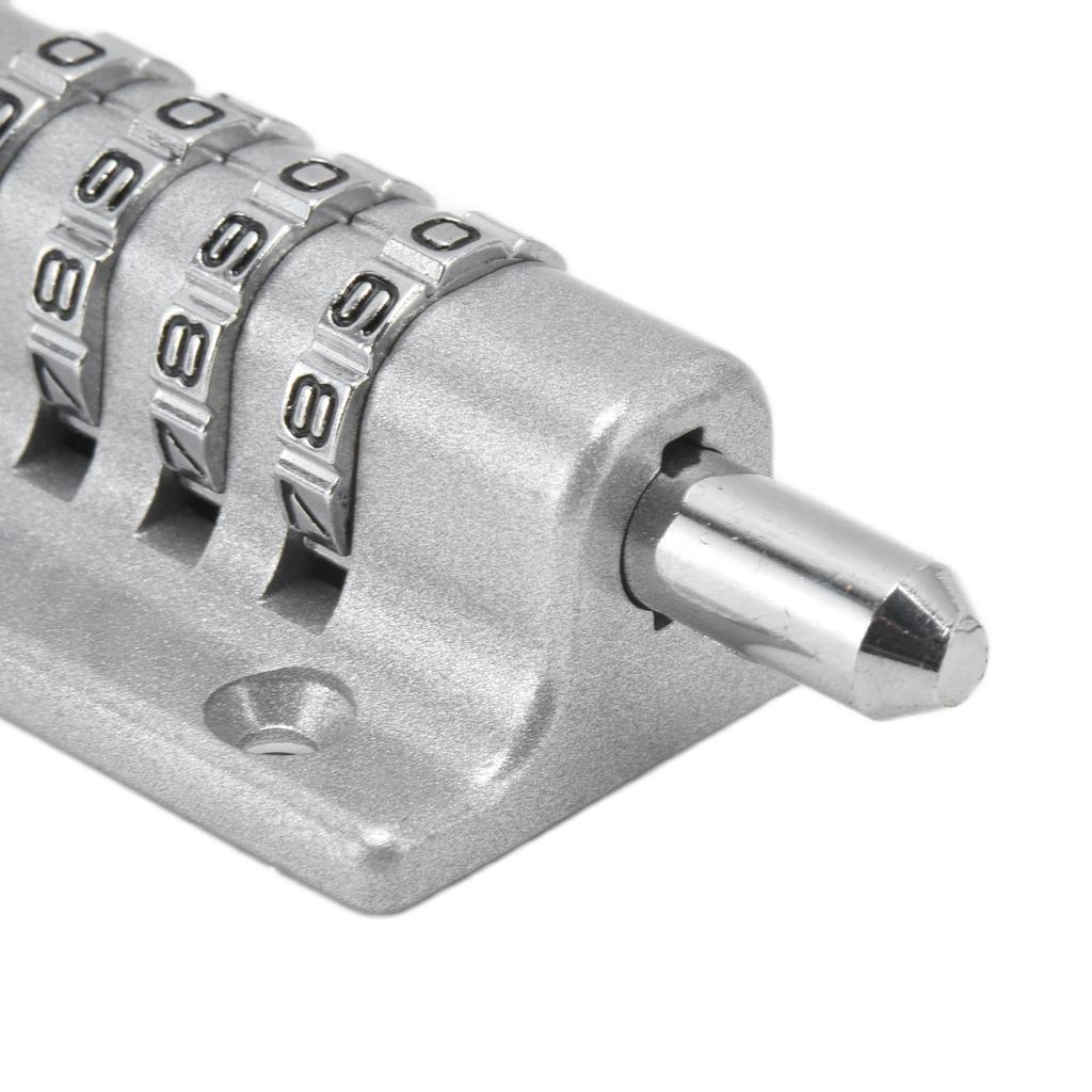 Combination Locking Safe Password Rust Resistant Coating 4 Digit Lock for Pool Gate Fence Farm