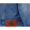 Calvin Klein Однобортная джинсовая куртка с коротким рукавом Мужские куртки 4RD706G-ZY2