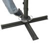 Umbrella with Ventilation 300 x 300 cm Black
