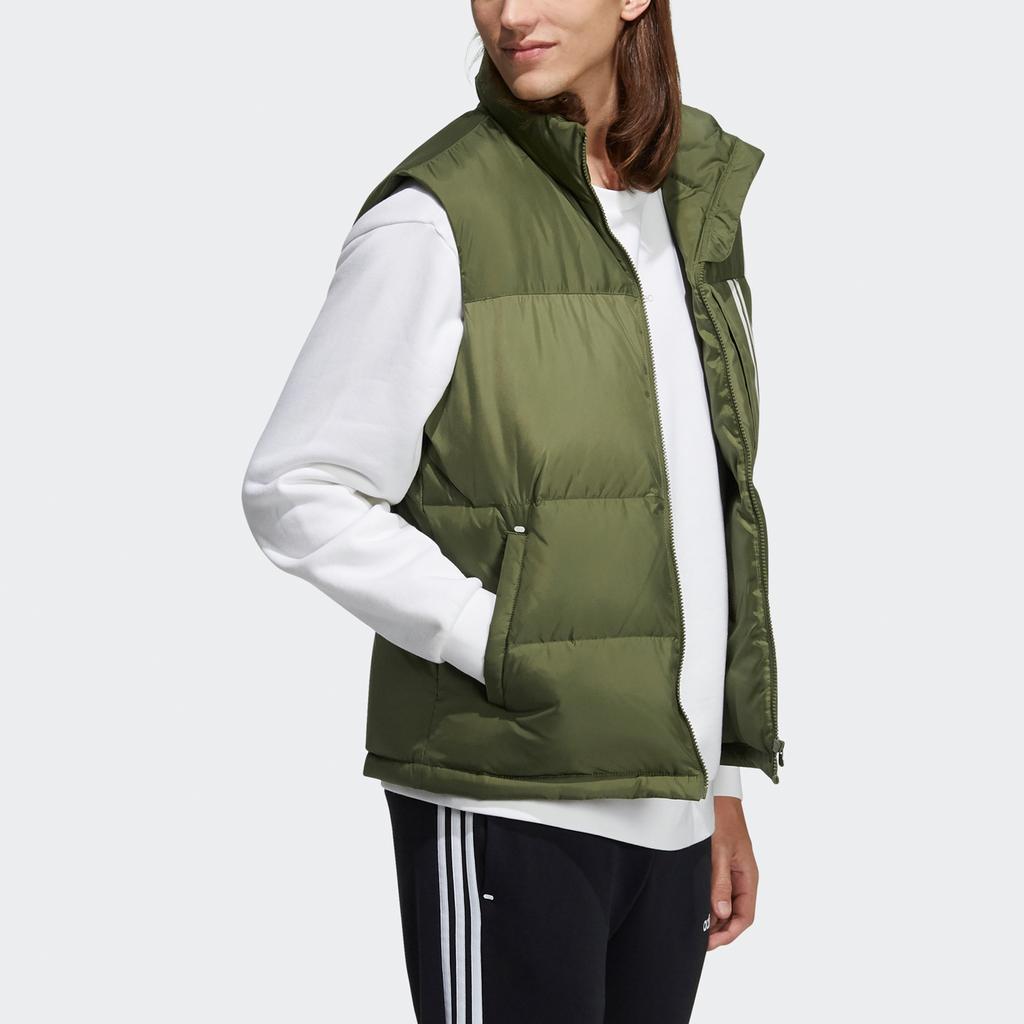 Adidas Neo Sport Collar Down Vest Мужская верхняя одежда Армейско-зеленый H45278