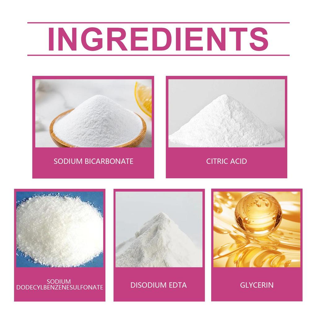 Jaysuing Bio-Enzyme Exploding Salt Cleaning Tablets 20pcs Laundry Tablets Clothing Cleaning, Stain Removal, Quick-Dissolving Cleaning Tablets