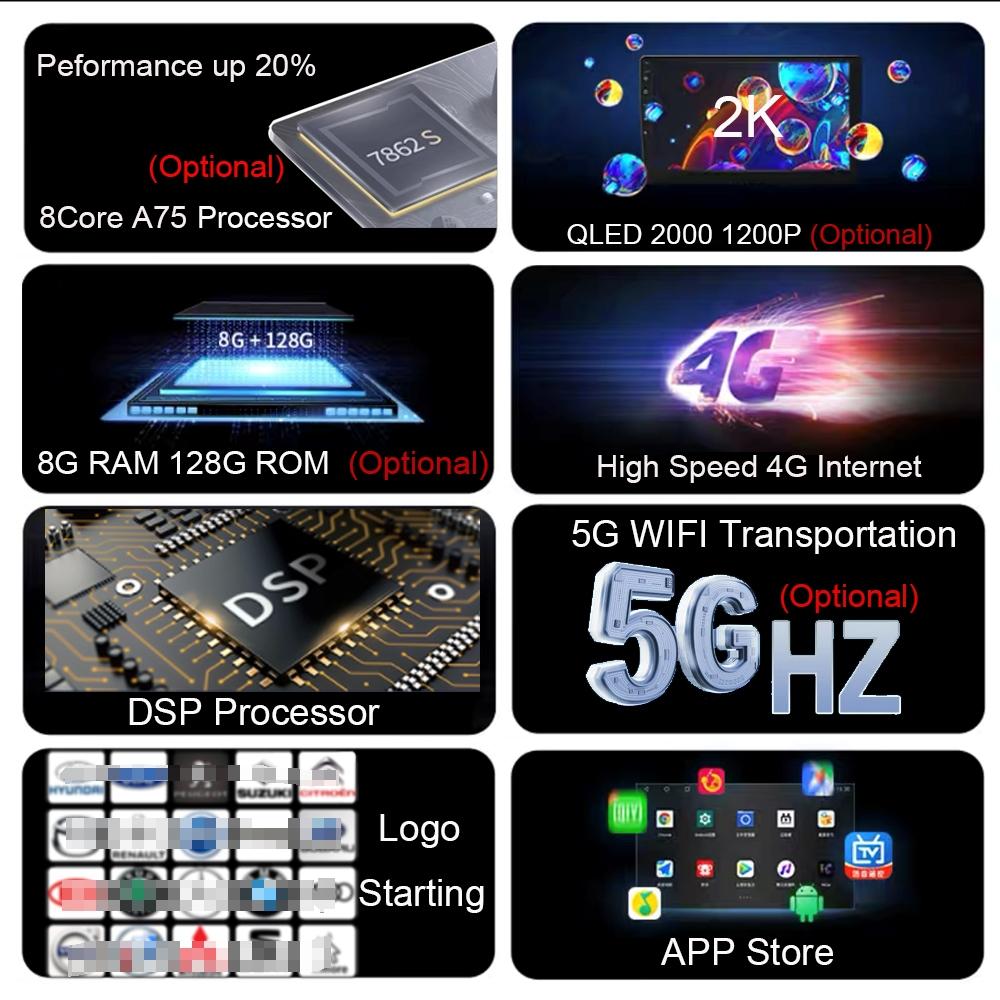 Wireless Android Head Unit For Mitsubishi Pajero 3 V70 V60 1999-2006 Car Auto Radio Carplay Multimedia GPS Navigation No 2din 4G