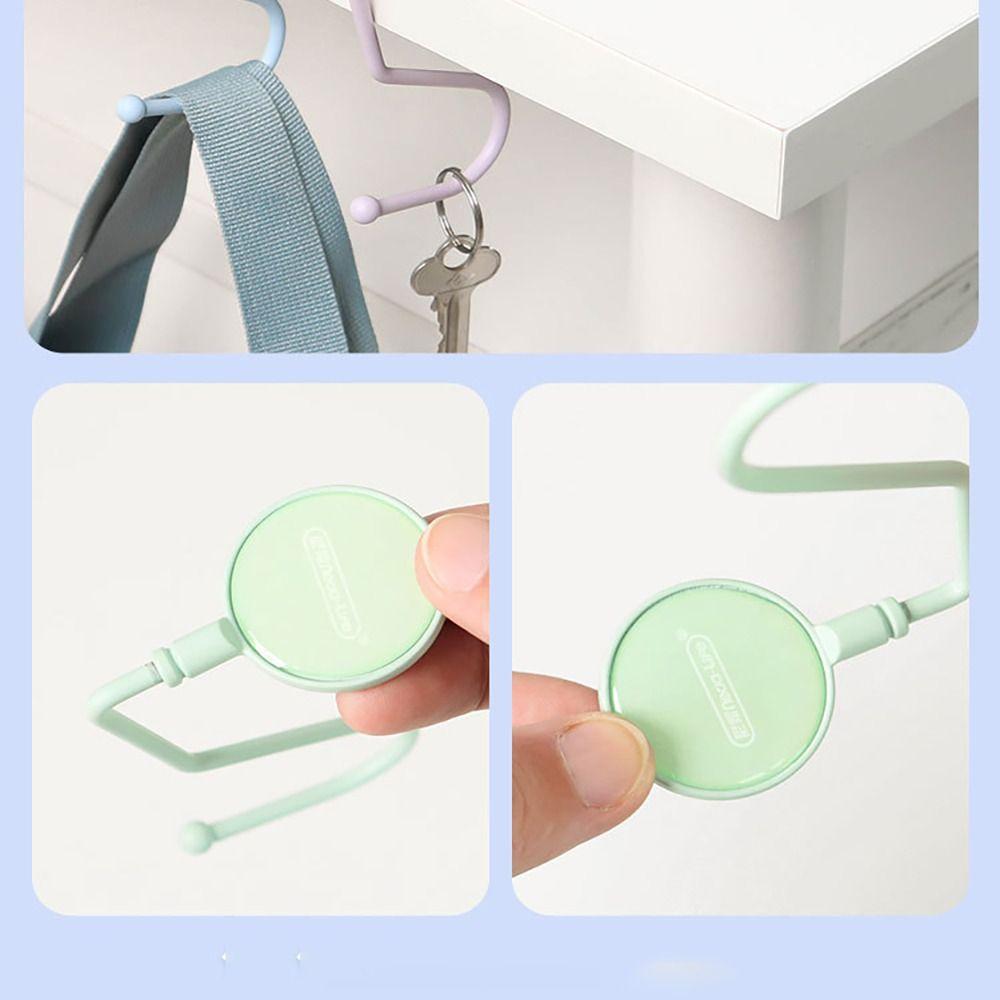 Removable Desk Handbag Hook Non-trace Backpack Rack Practical Briefcase Holder Student