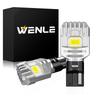 WENLE T16 Светодиодные лампы заднего хода CSP LED Белые для DC12V Комплект из 2 шт. и Сверхъяркие лампы, Двустороннее освещение, Встроенный обманщик, Чипы качества фар, 6000K,
