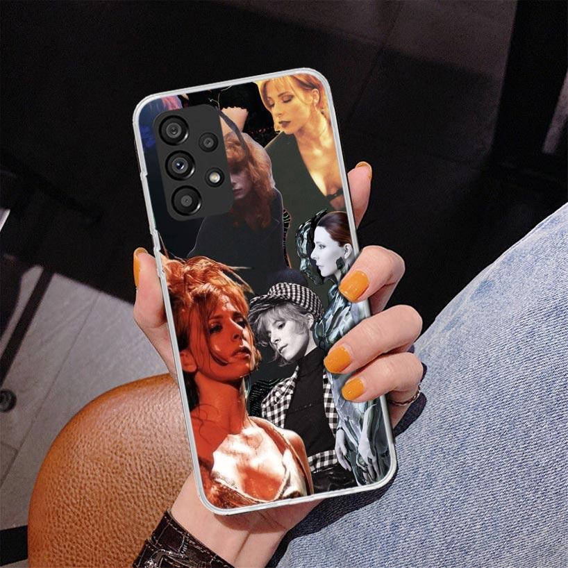 Mylene Farmer Phone Case For Samsung Galaxy A52 A32 A22 A12 A51 A31 A50S A30S A20S A10S Note 20 Ultra 10 Plus S10 A72 A71 Galaxy