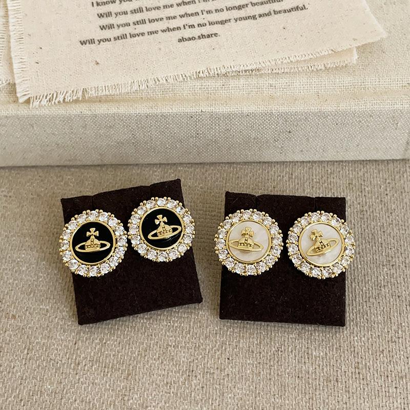 Дизайнерские серьги-гвоздики с каплями масла и планеты Циркония, круглые серьги-гвоздики для женщин, уникальные, индивидуальные, модные, темпераментные, универсальные серьги