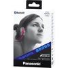 Panasonic Беспроводные наушники Bluetooth водонепроницаемые с микрофоном и пультом дистанционного управления для спорта 1 год гарантии производителя розовые RP Bts55 P розовые