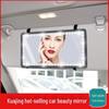 LED Touch Light Car Makeup Mirror: High-Definition Sun Visor Mirror for Passengers