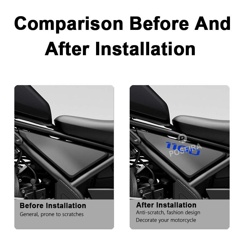 POSFIRA Motorcycle Sticker Vinyl Decals for Honda Rebel 1100 CMX Dct CMX1100 2021-2025 2024 2023 Parts Motorbike Accessories