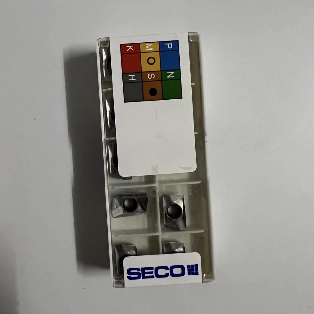 Seco / XOEX120408R-M07,MS2050 /Original Genuine CNC Alloy Blade 10 PCS