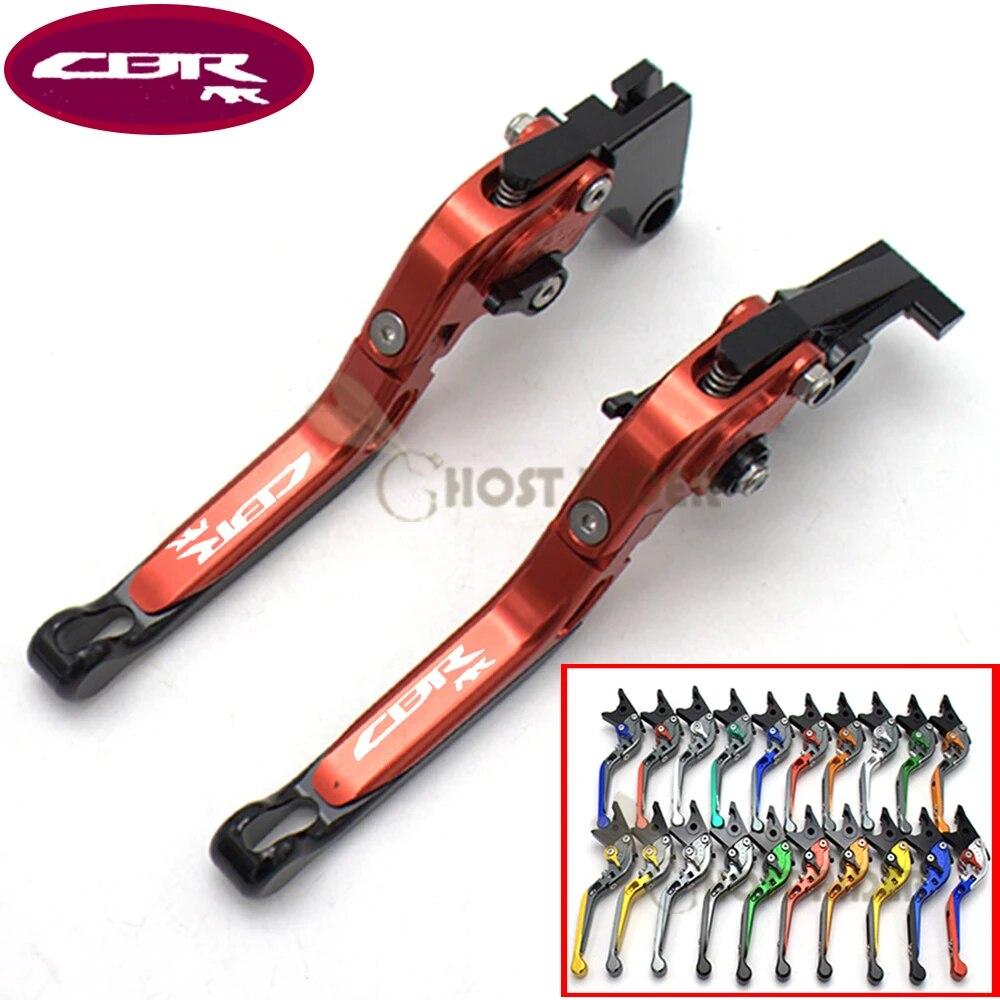 Подходит для HONDA CBR 1000RR CBR1000RR 2008-2016 Мотоцикл Регулируемые складные выдвижные рычаги тормоза сцепления логотип CBR RR